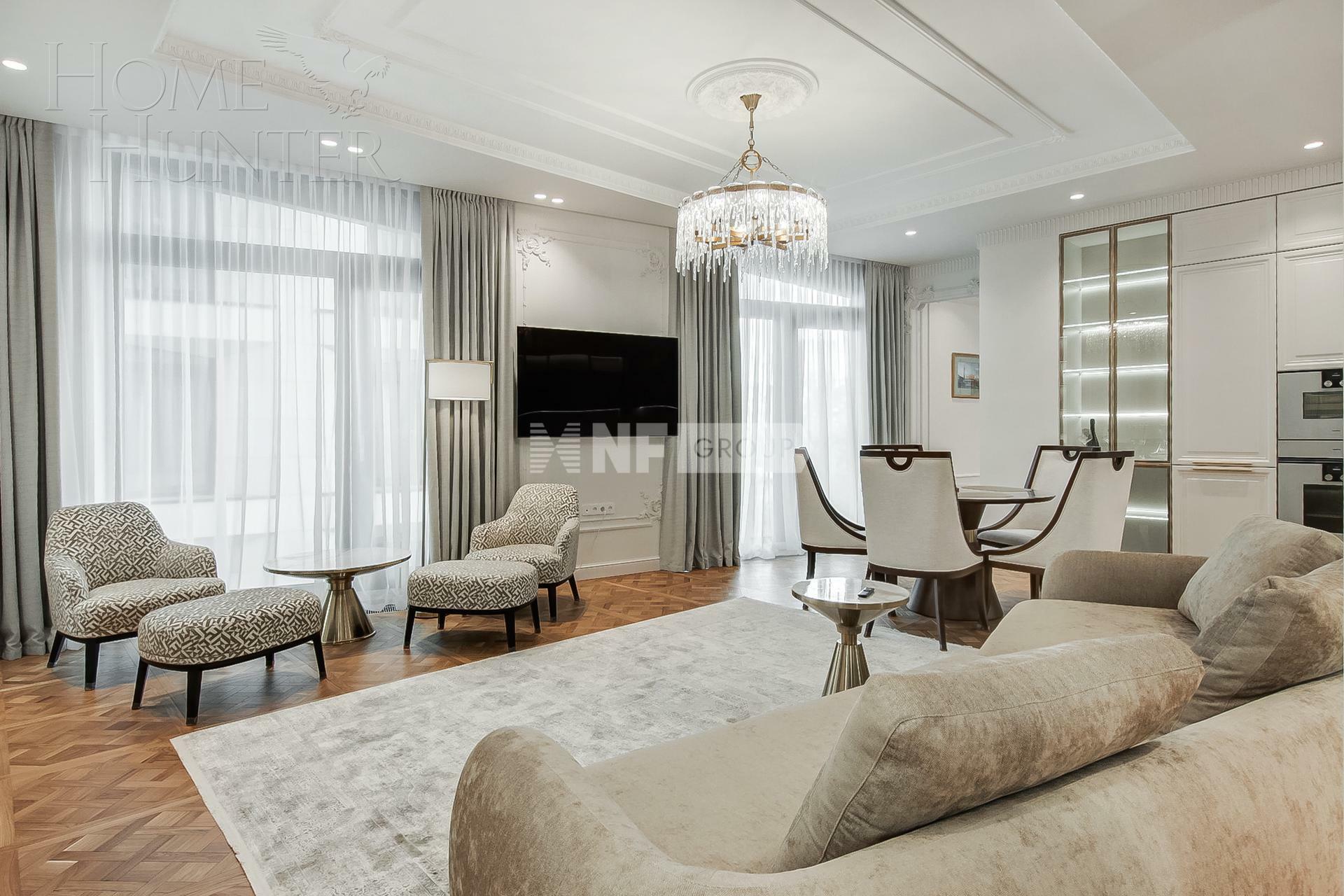 3-КОМН. АПАРТАМЕНТЫ С ОТДЕЛКОЙ 476.3 М² НА 3 ЭТАЖЕ
