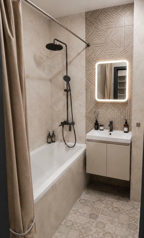 2-КОМН. КВАРТИРА С ОТДЕЛКОЙ 55 М² НА 34 ЭТАЖЕ