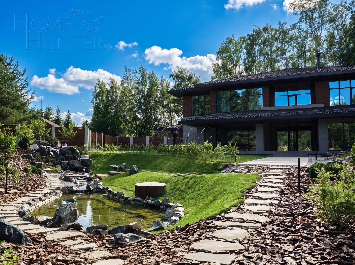 2-этажный коттедж 480 м² с отделкой