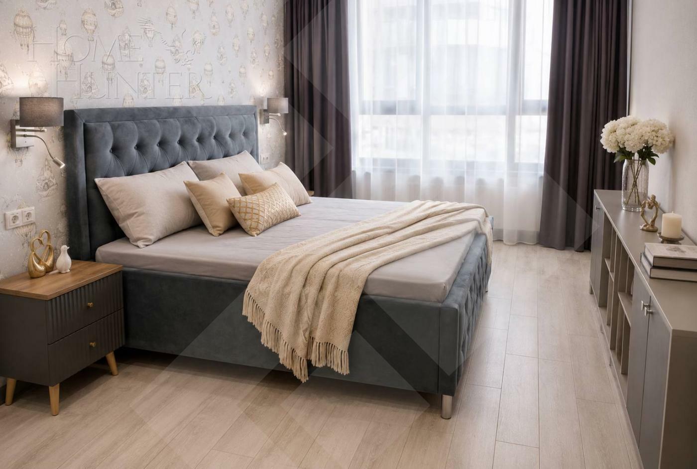 2-КОМН. КВАРТИРА С ОТДЕЛКОЙ 55 М² НА 34 ЭТАЖЕ