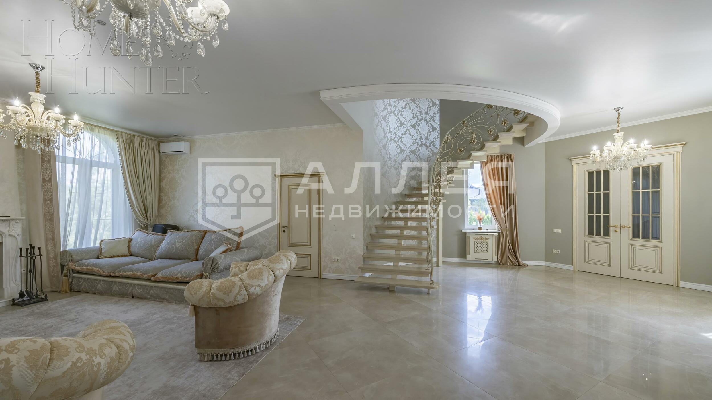 2-этажный коттедж 460 м² с отделкой