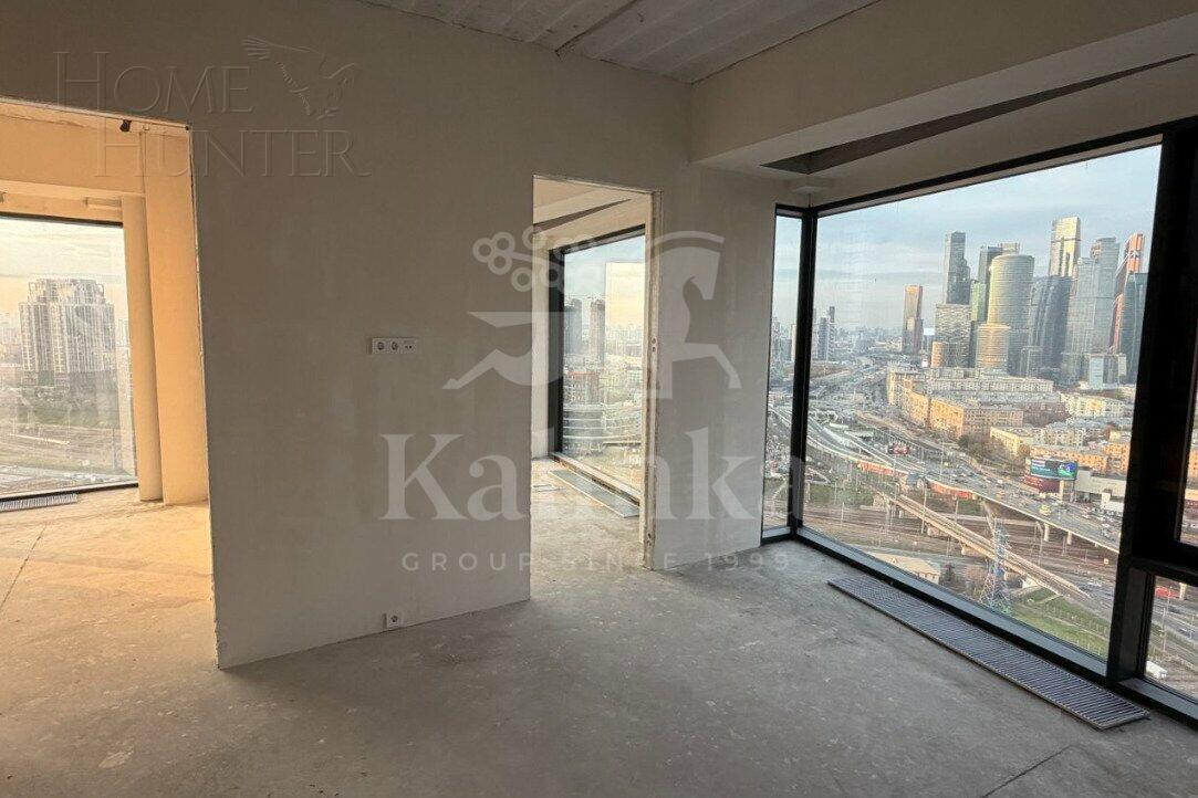 3-КОМН. КВАРТИРА БЕЗ ОТДЕЛКИ 80 М² НА 32 ЭТАЖЕ