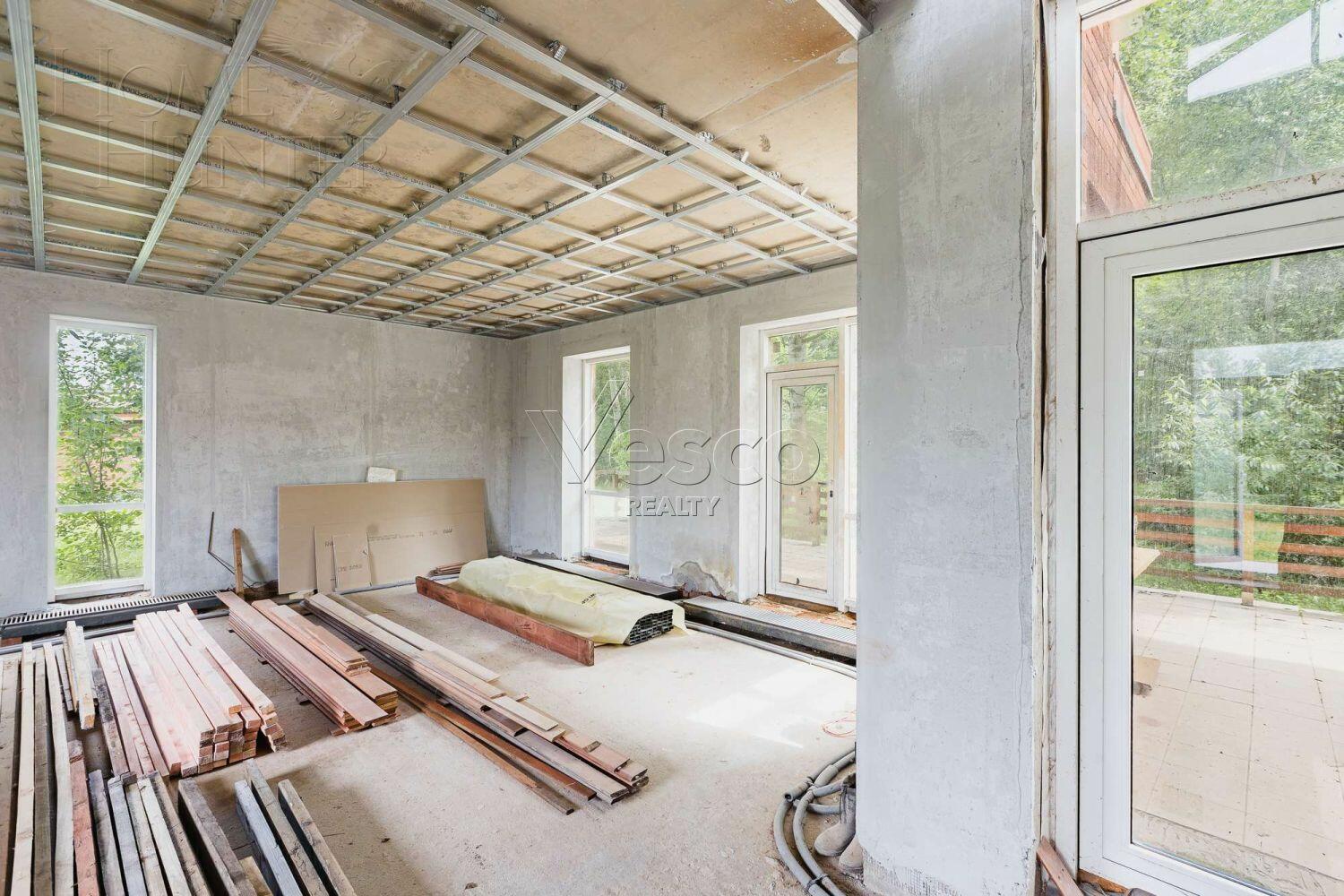 2-этажный коттедж 428 м² без отделки