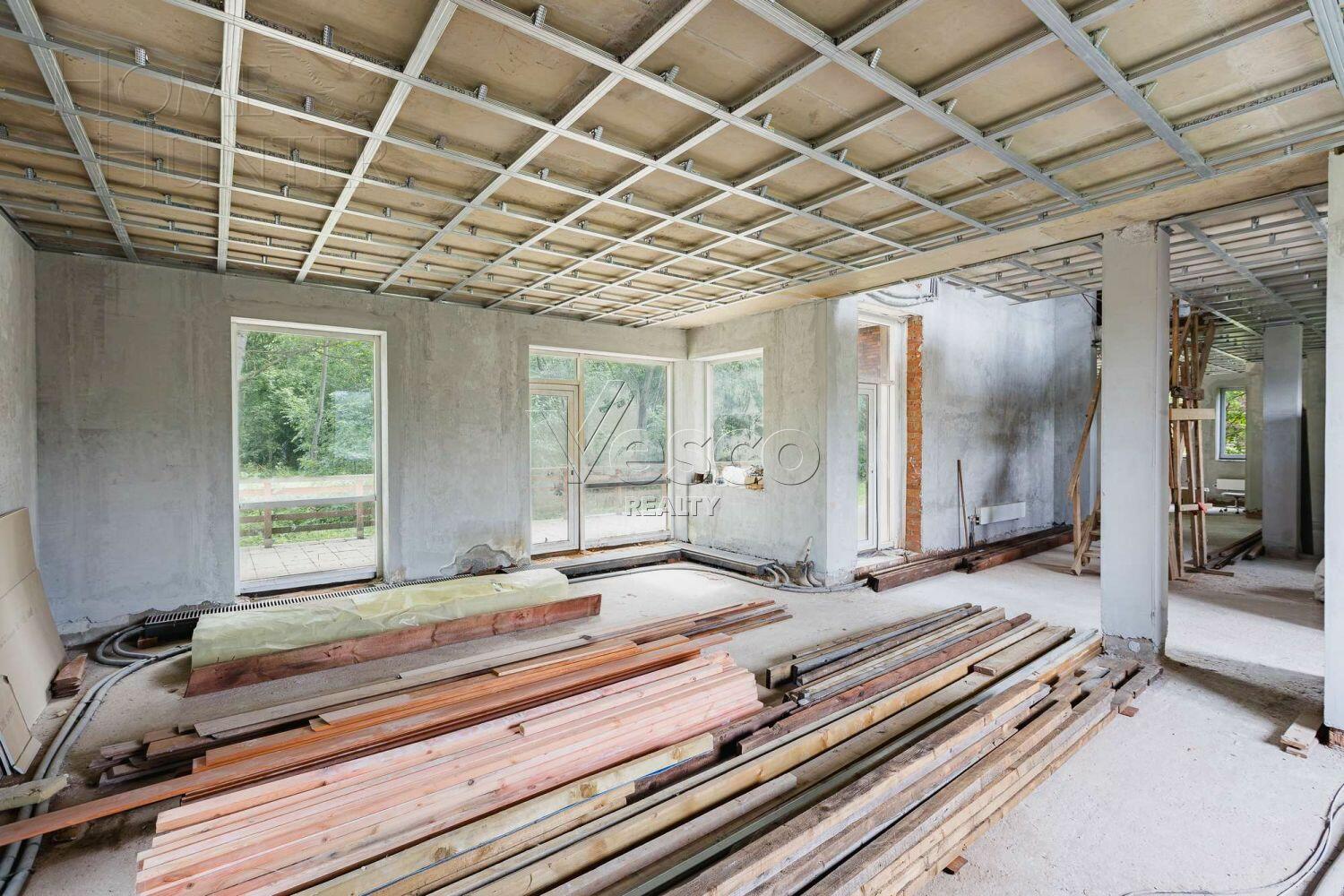 2-этажный коттедж 428 м² без отделки