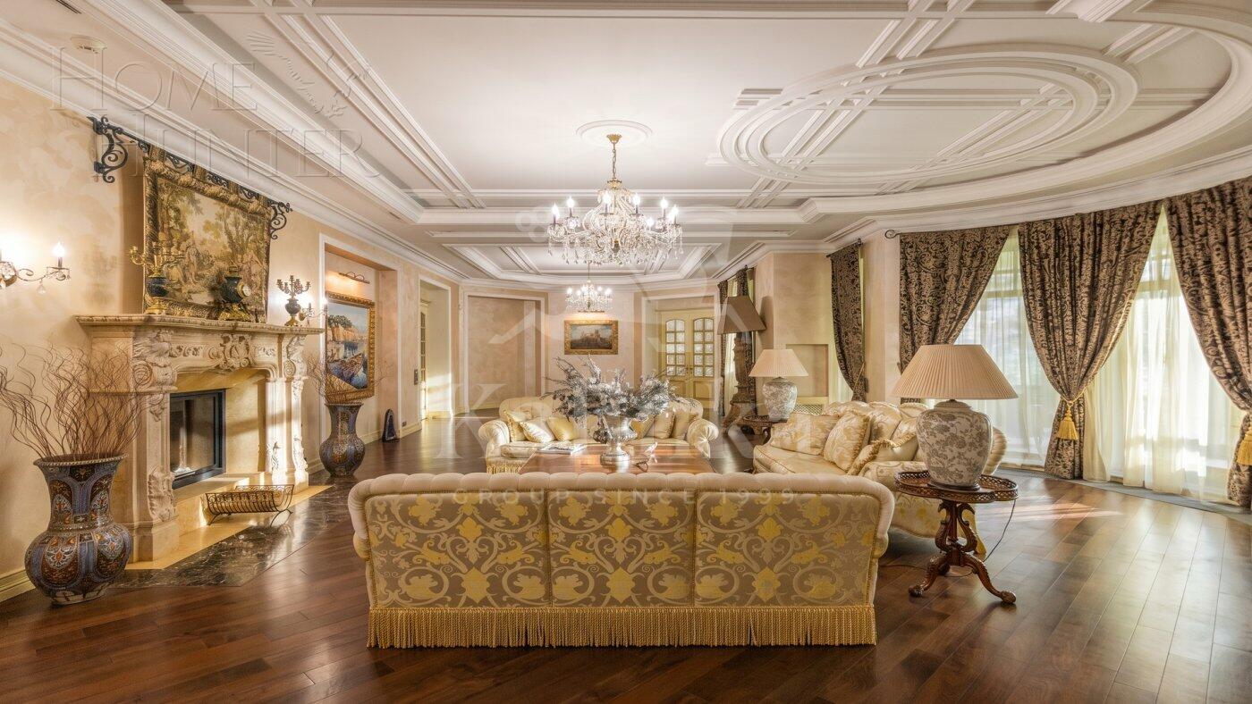 2-этажный коттедж 1 400 м² с отделкой