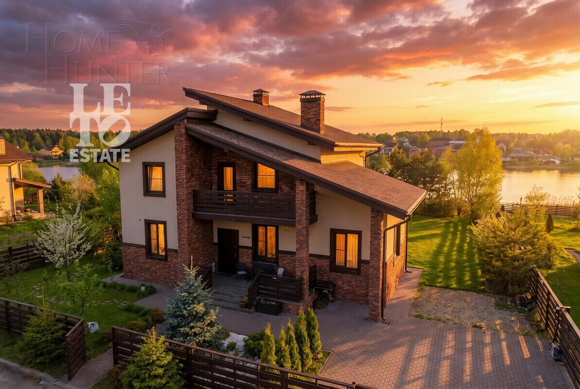 2-этажный коттедж 257.3 м² с отделкой