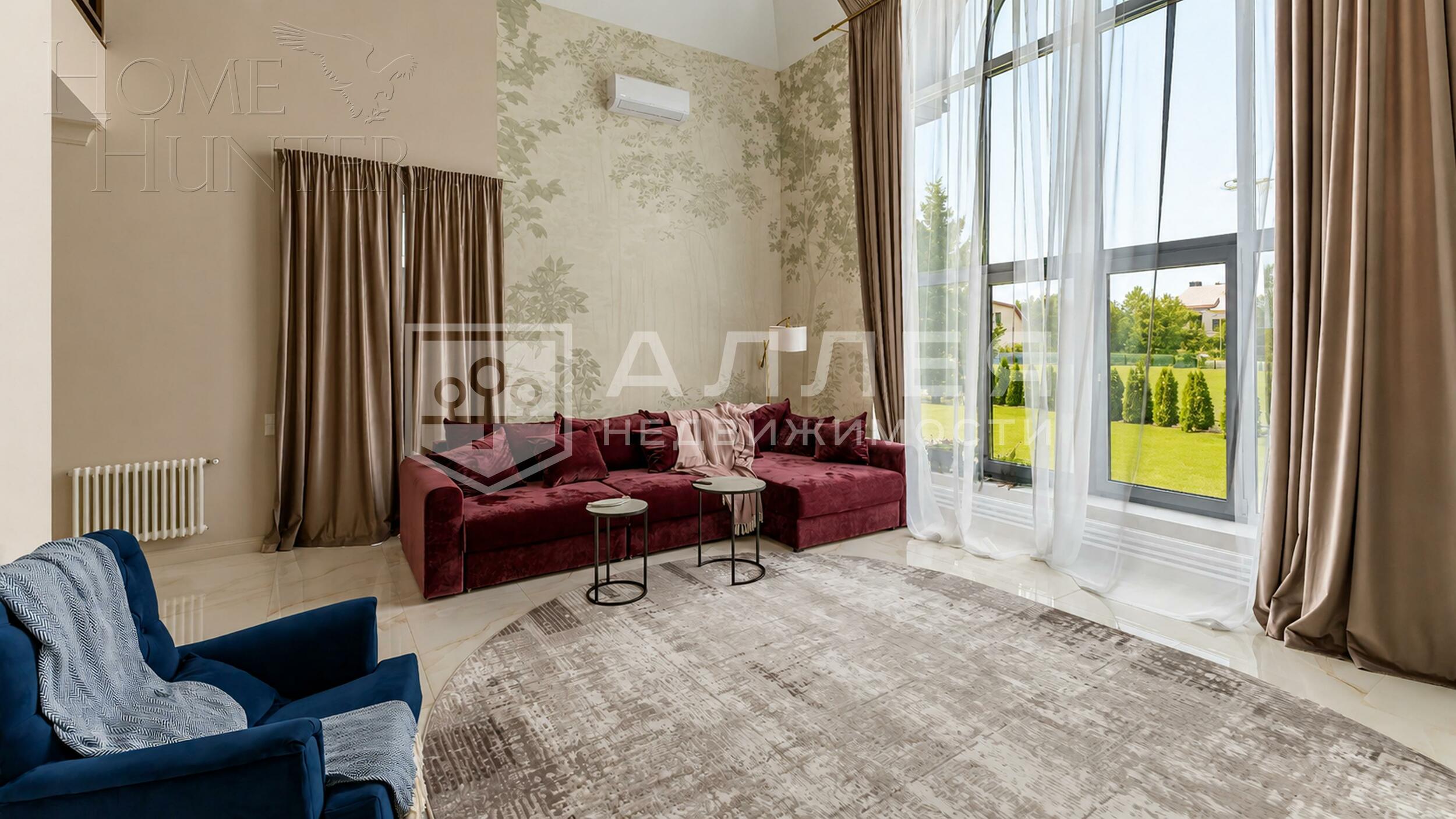 2-этажный коттедж 750 м² с отделкой