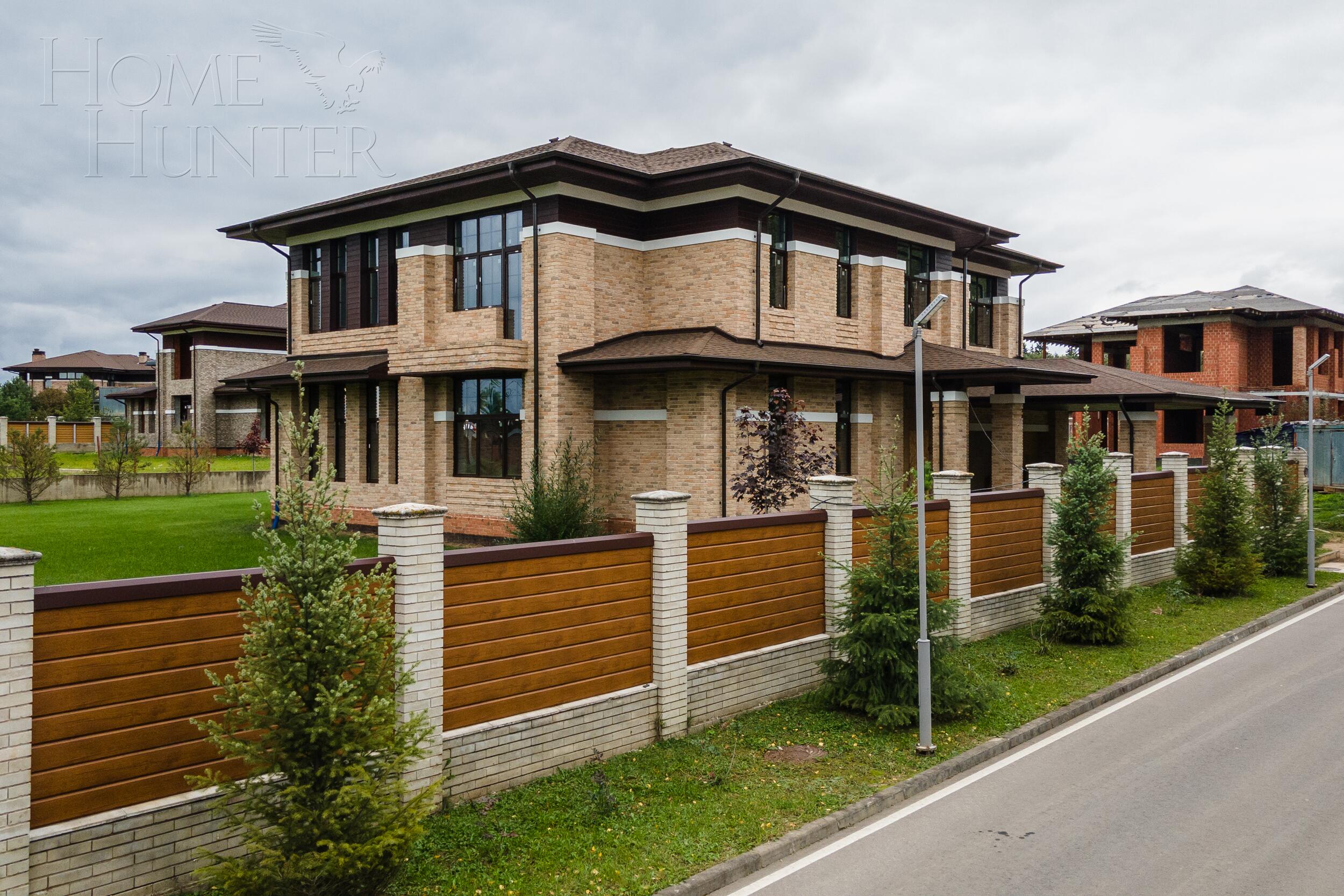 2-этажный коттедж 460 м² без отделки