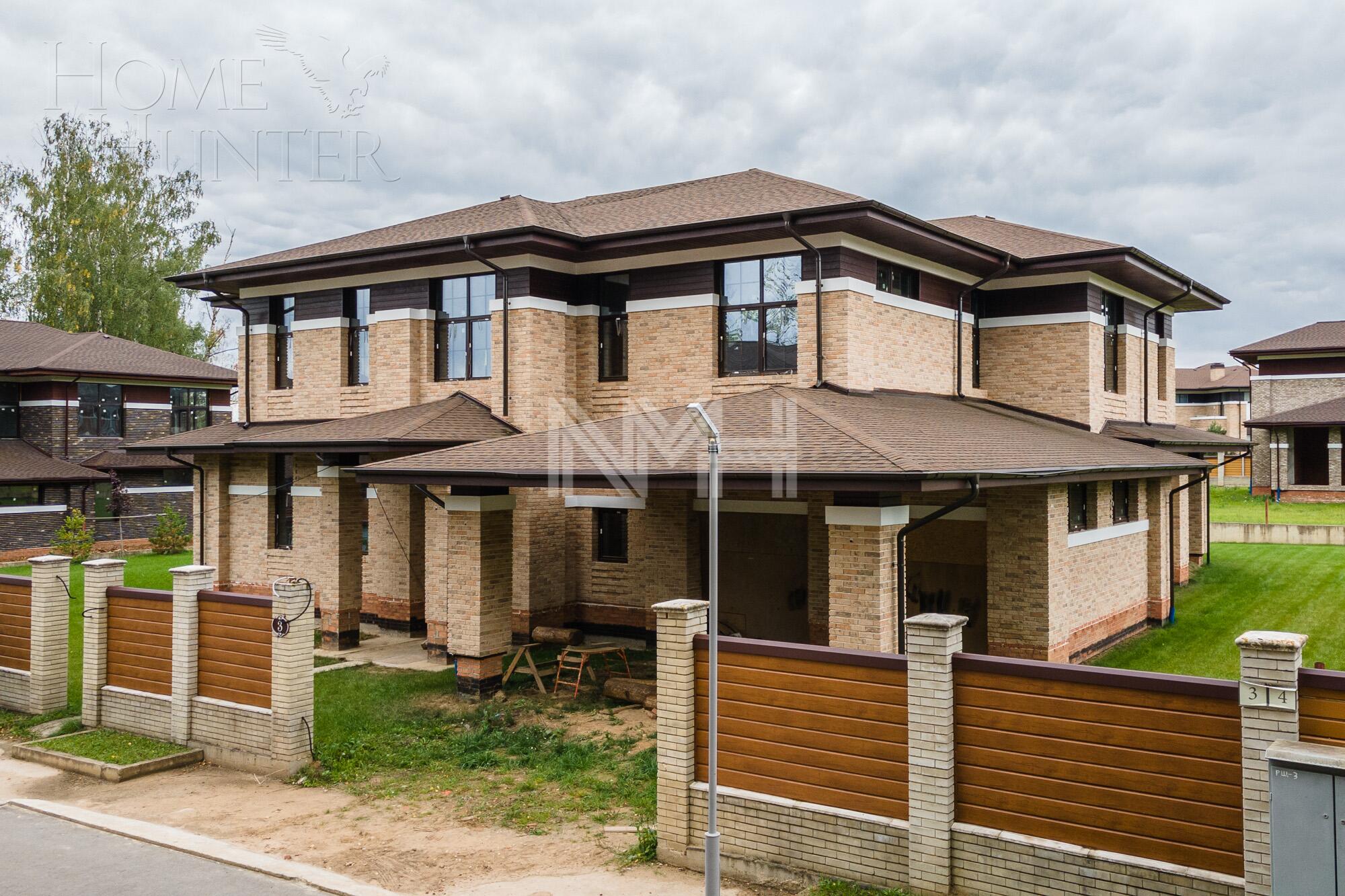 2-этажный коттедж 460 м² без отделки