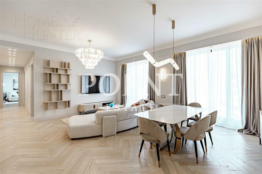 4-КОМН. КВАРТИРА С ОТДЕЛКОЙ 135 М² НА 35 ЭТАЖЕ