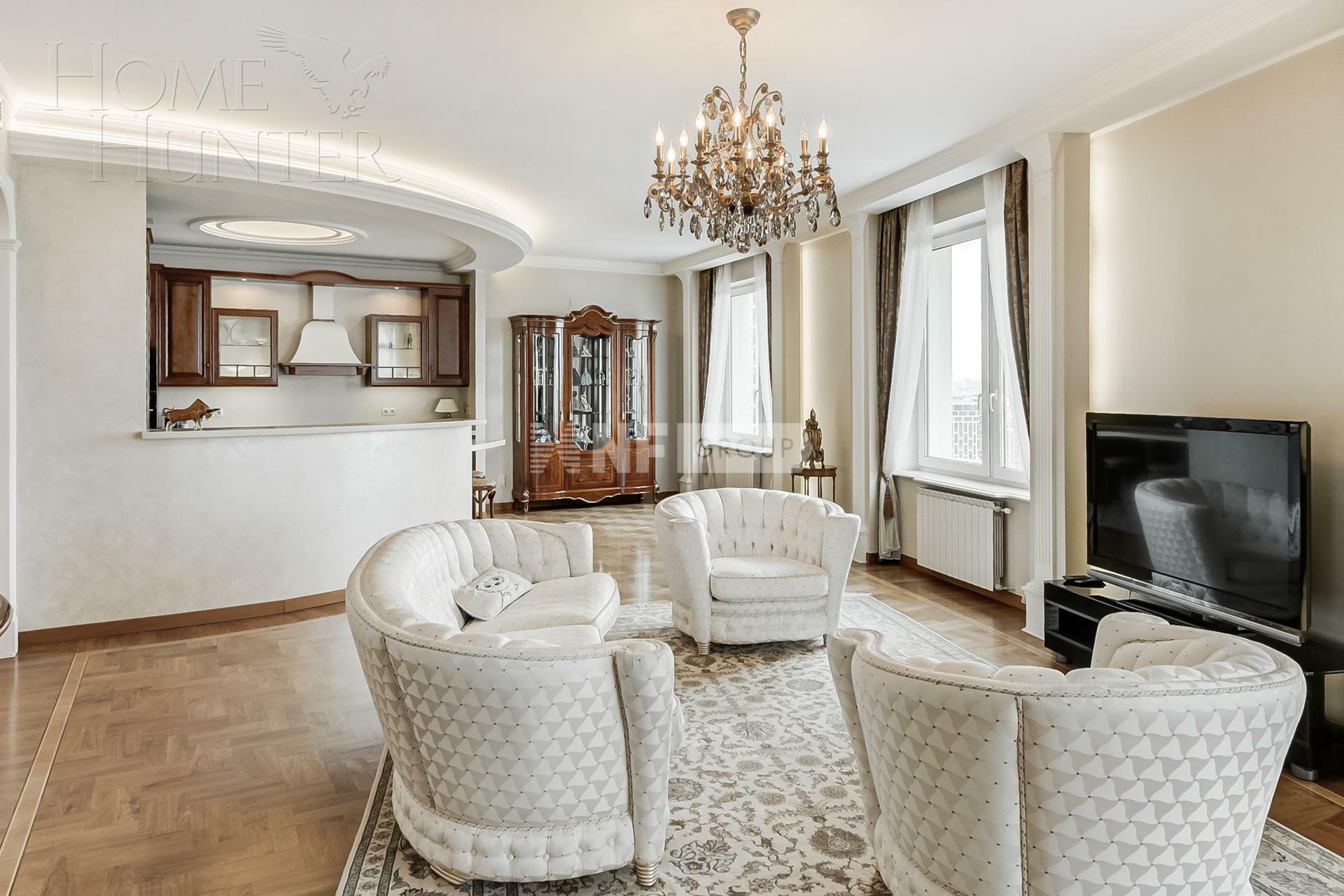 4-КОМН. КВАРТИРА С ОТДЕЛКОЙ 250 М² НА 13 ЭТАЖЕ