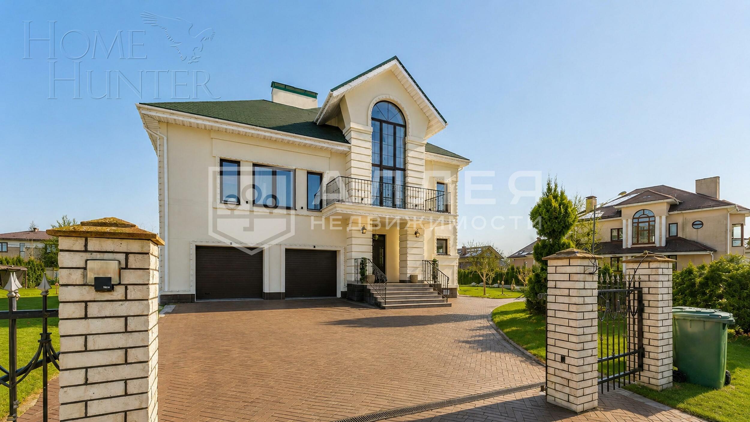 2-этажный коттедж 550 м² с отделкой