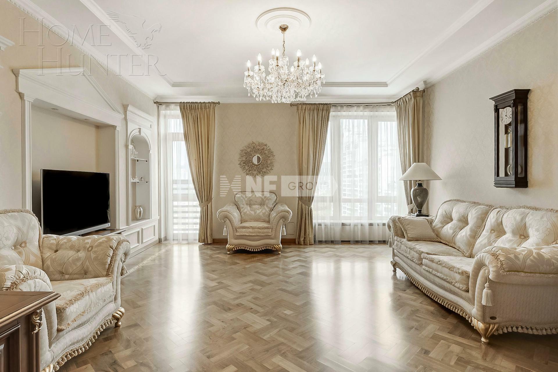 4-КОМН. КВАРТИРА С ОТДЕЛКОЙ 250 М² НА 13 ЭТАЖЕ