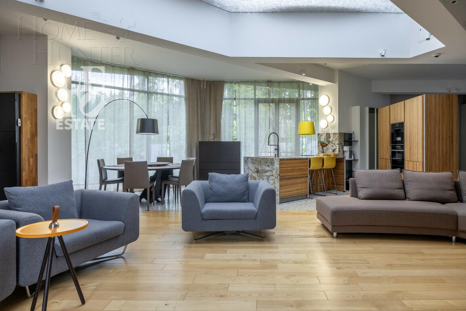 1-этажный коттедж 700 м² с отделкой