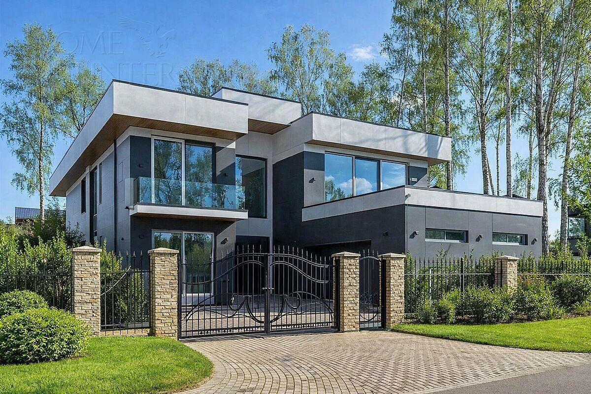 2-этажный коттедж 800 м² с отделкой