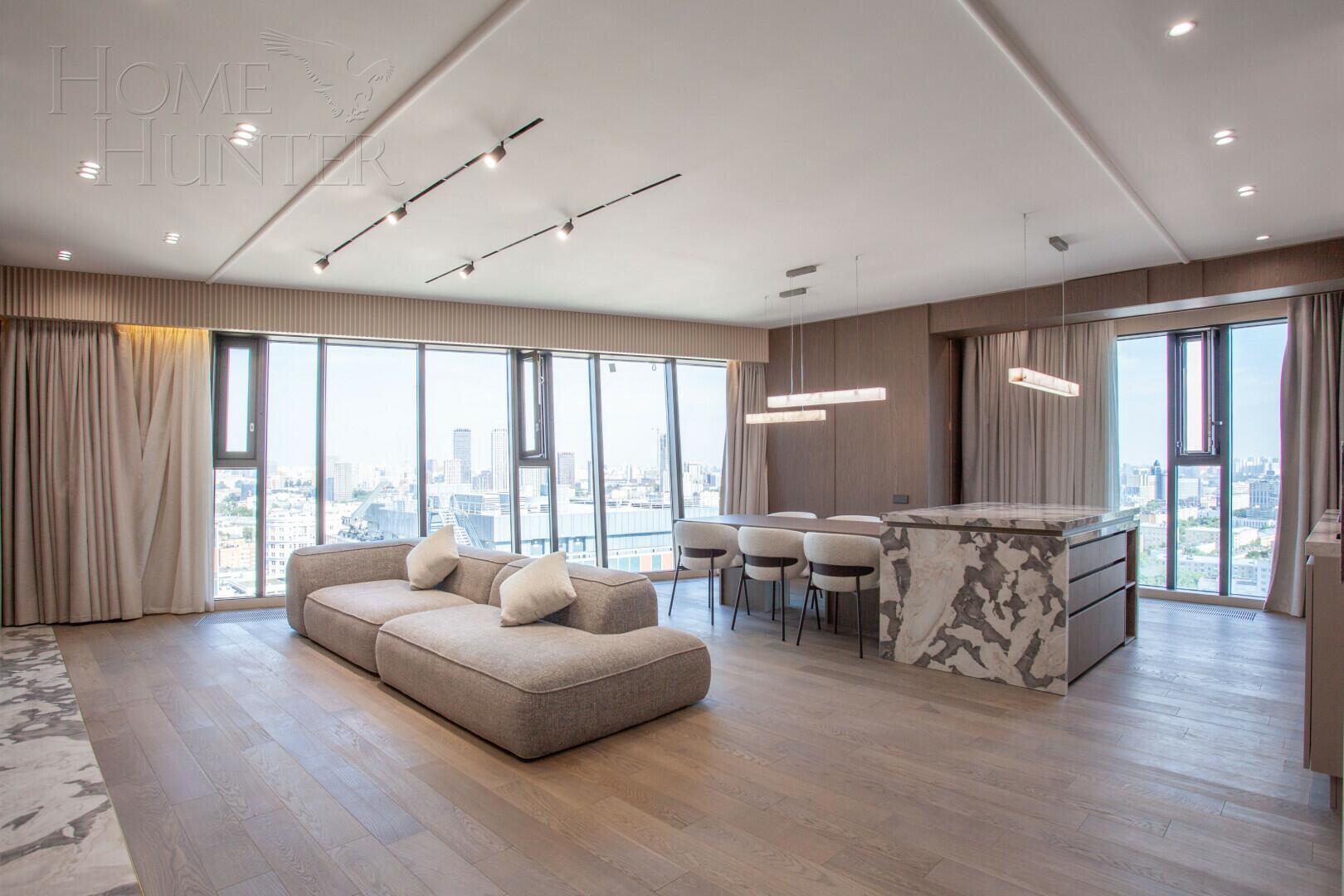 4-КОМН. КВАРТИРА С ОТДЕЛКОЙ 147.5 М² НА 25 ЭТАЖЕ