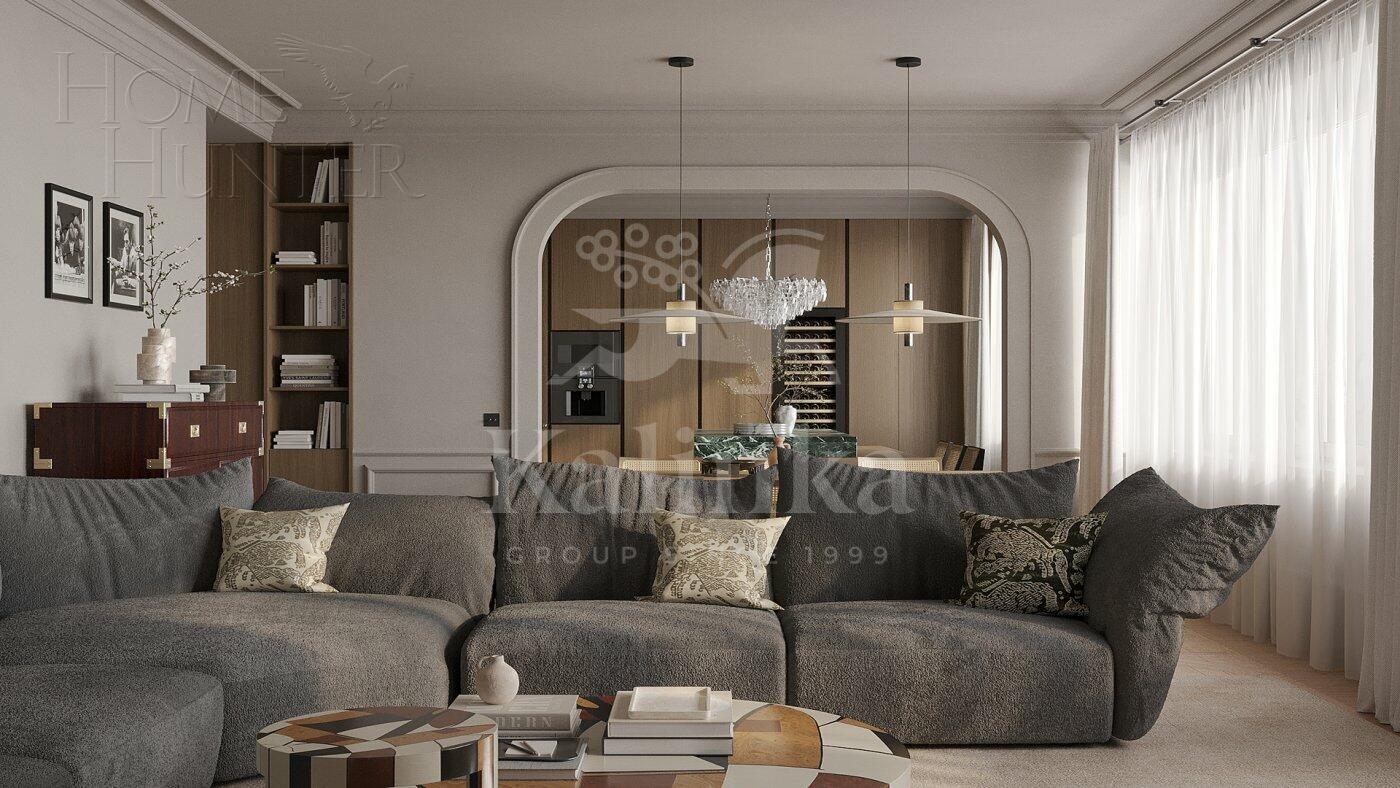 4-КОМН. КВАРТИРА С ОТДЕЛКОЙ 190 М² НА 7 ЭТАЖЕ