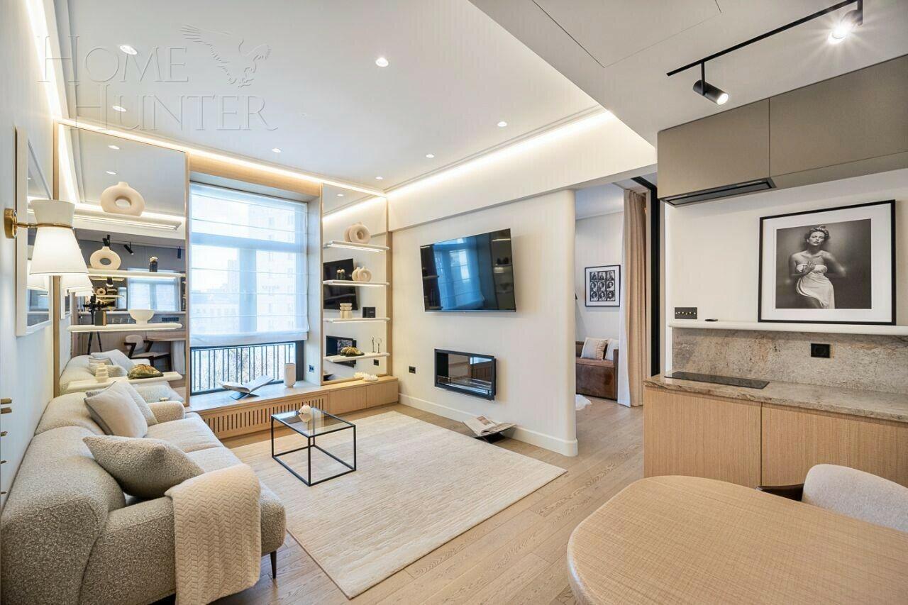 3-КОМН. АПАРТАМЕНТЫ С ОТДЕЛКОЙ 57 М² НА 6 ЭТАЖЕ