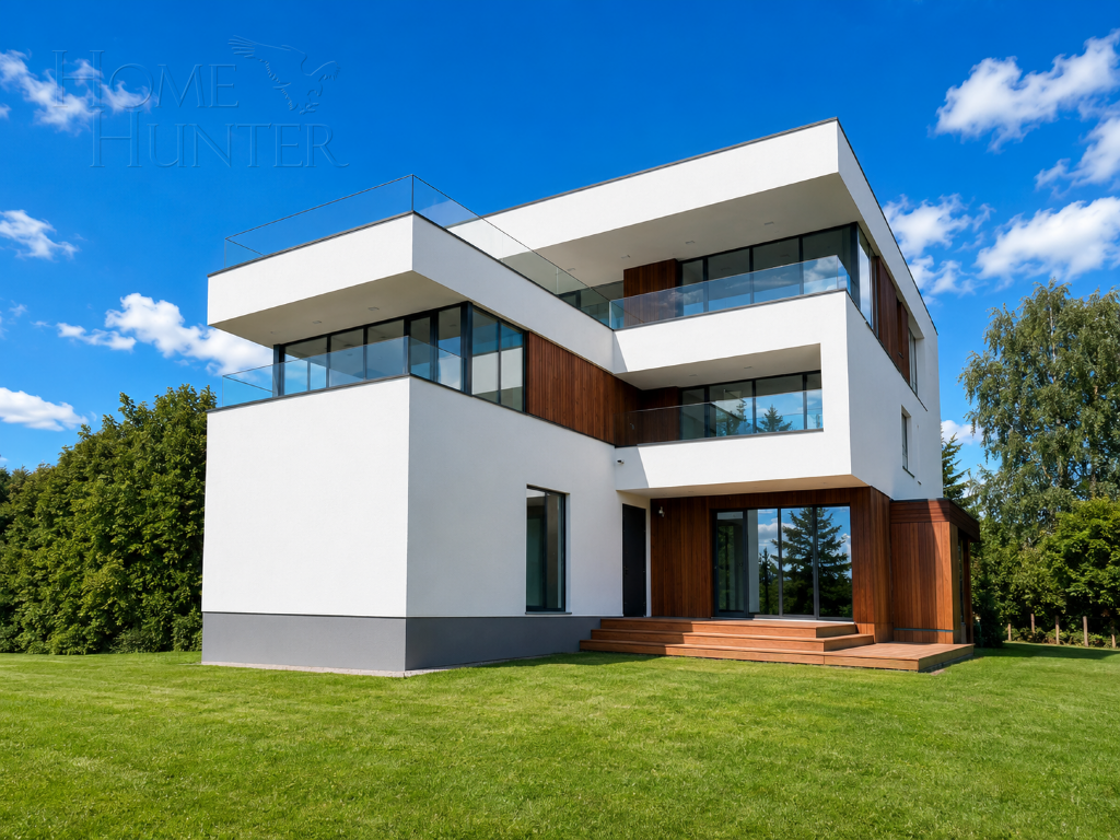 3-этажный коттедж 560 м² без отделки