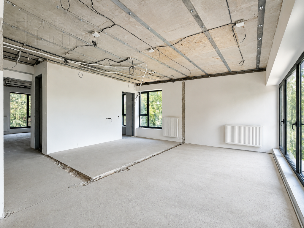 3-этажный коттедж 560 м² без отделки