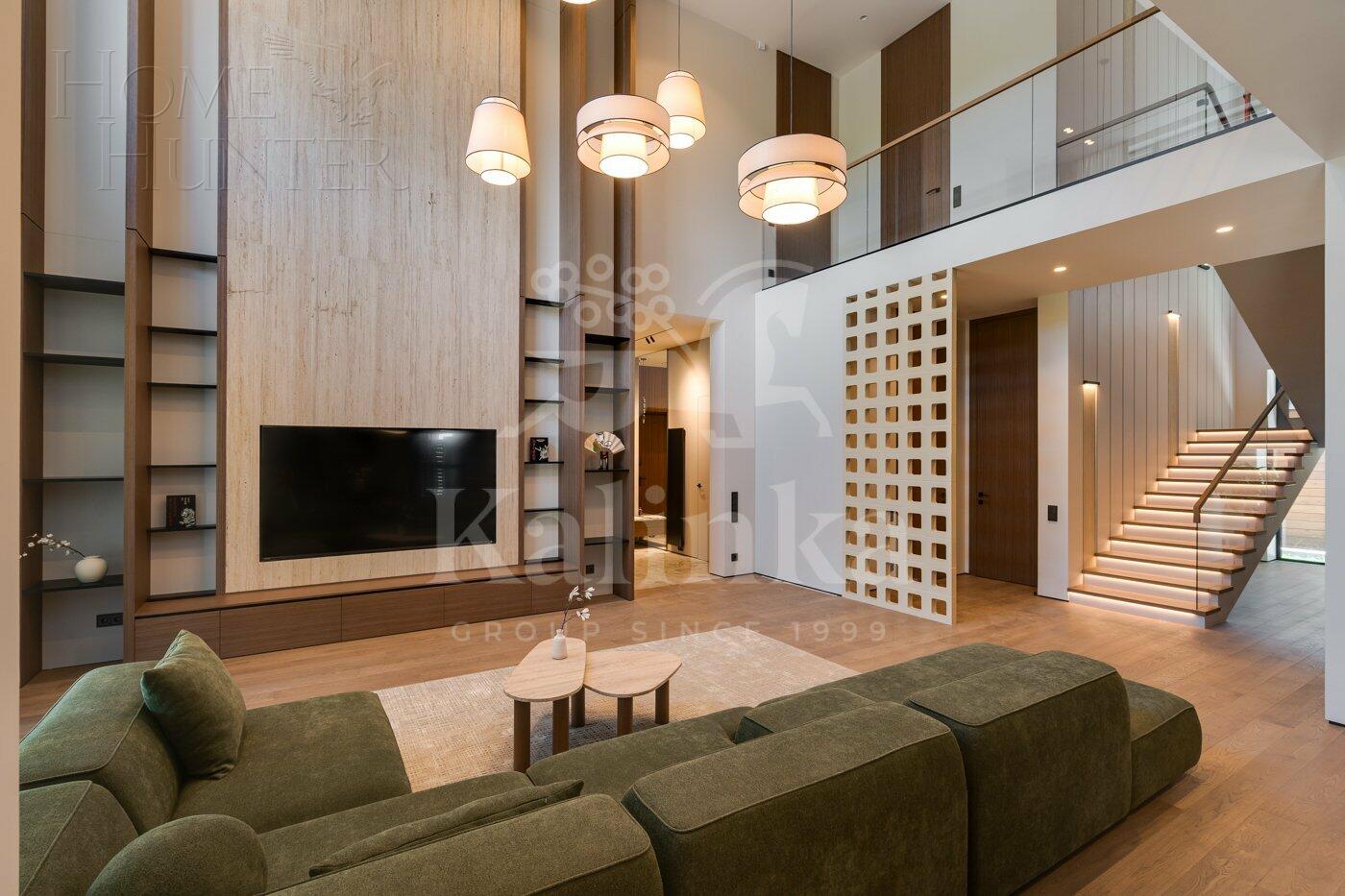 2-этажный коттедж 480 м² с отделкой