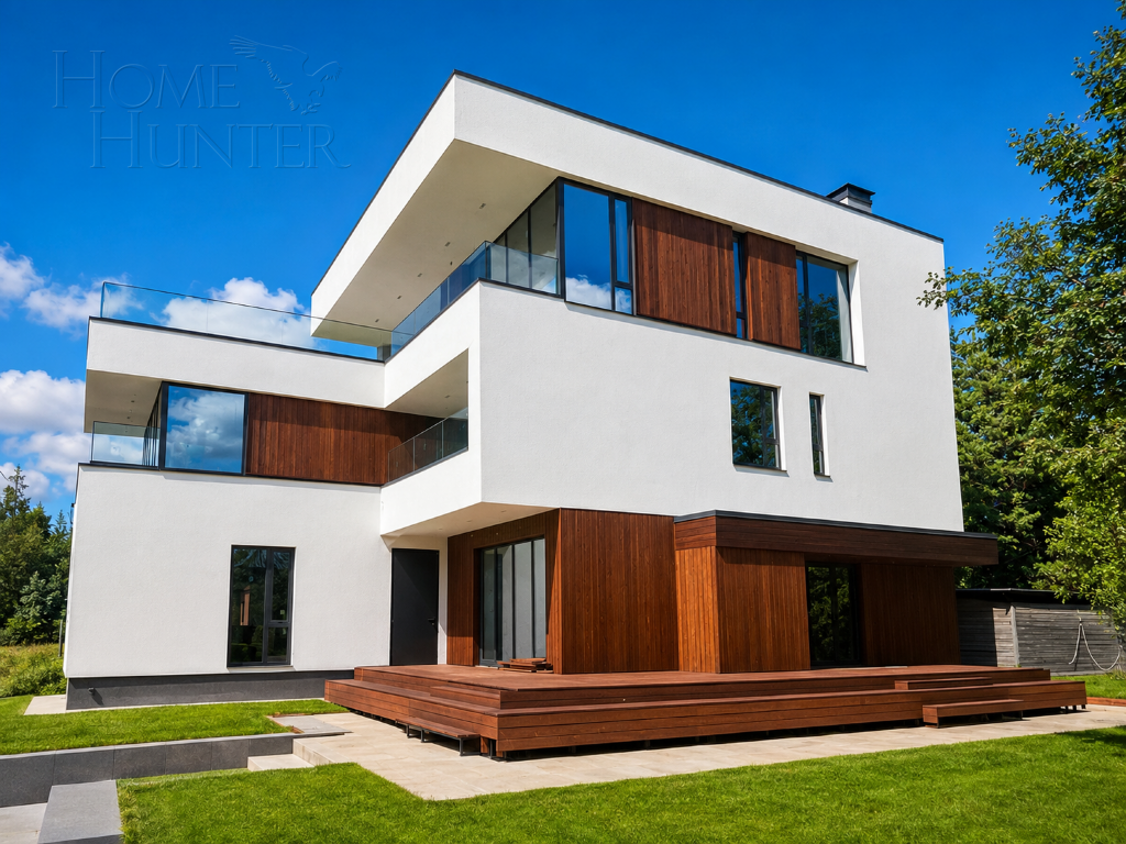 3-этажный коттедж 560 м² без отделки