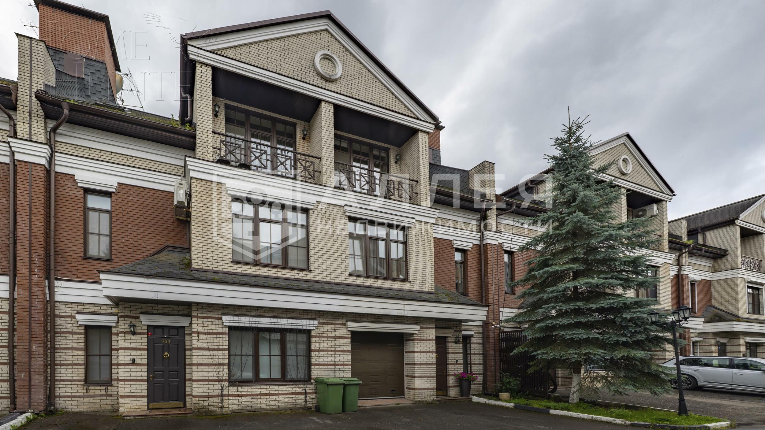 3-этажный таунхаус 320 м² с отделкой