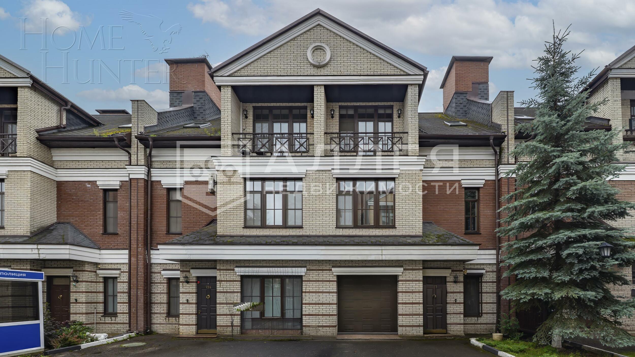 3-этажный таунхаус 320 м² с отделкой