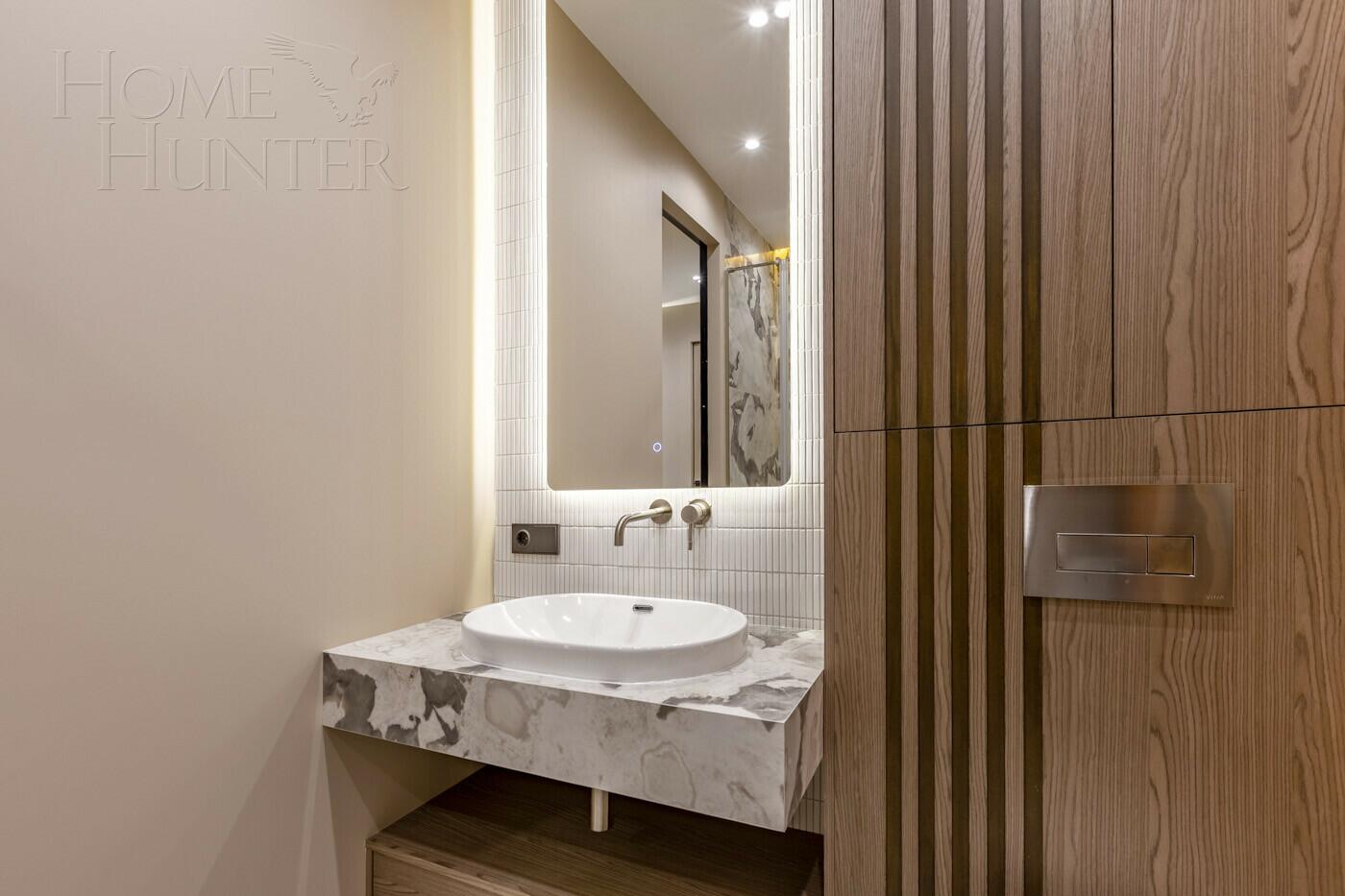 4-КОМН. КВАРТИРА С ОТДЕЛКОЙ 147.5 М² НА 25 ЭТАЖЕ