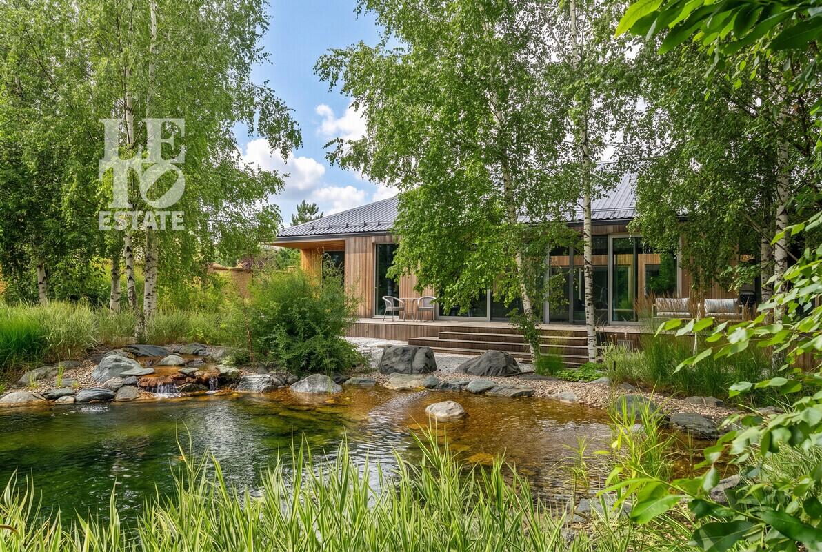 1-этажный коттедж 380 м² с отделкой