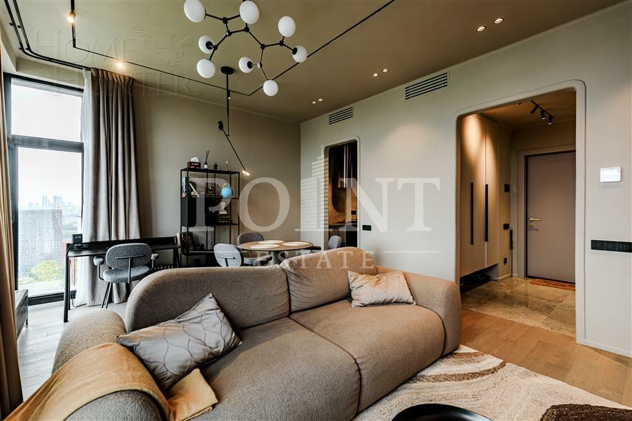 2-КОМН. АПАРТАМЕНТЫ С ОТДЕЛКОЙ 60 М² НА 21 ЭТАЖЕ