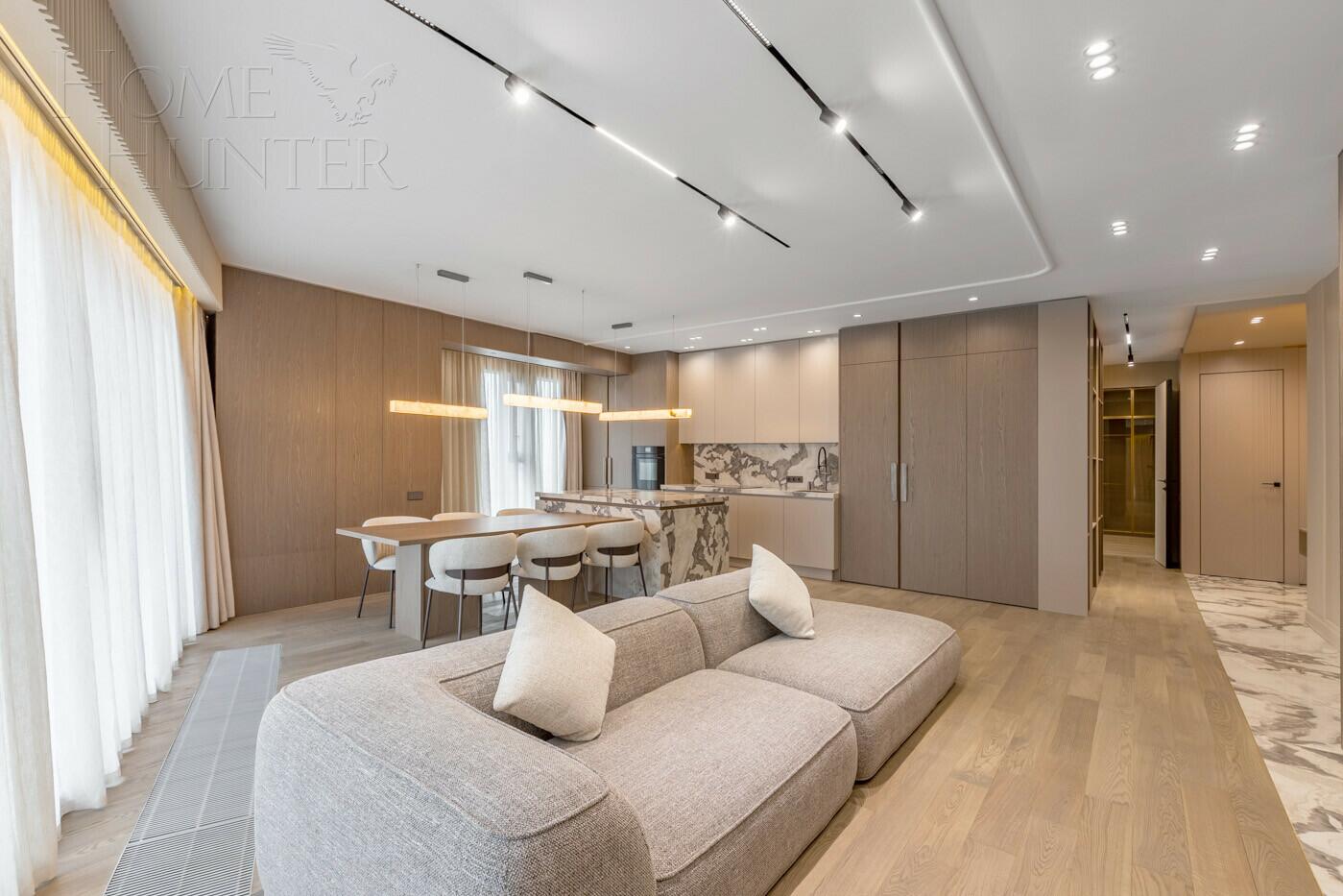 4-КОМН. КВАРТИРА С ОТДЕЛКОЙ 147.5 М² НА 25 ЭТАЖЕ