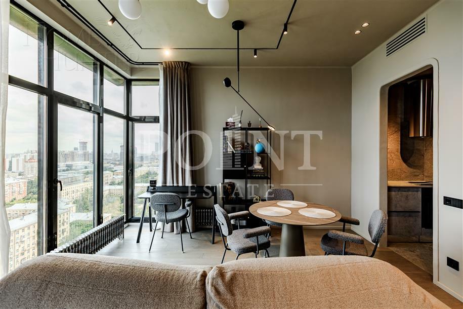 2-КОМН. АПАРТАМЕНТЫ С ОТДЕЛКОЙ 60 М² НА 21 ЭТАЖЕ