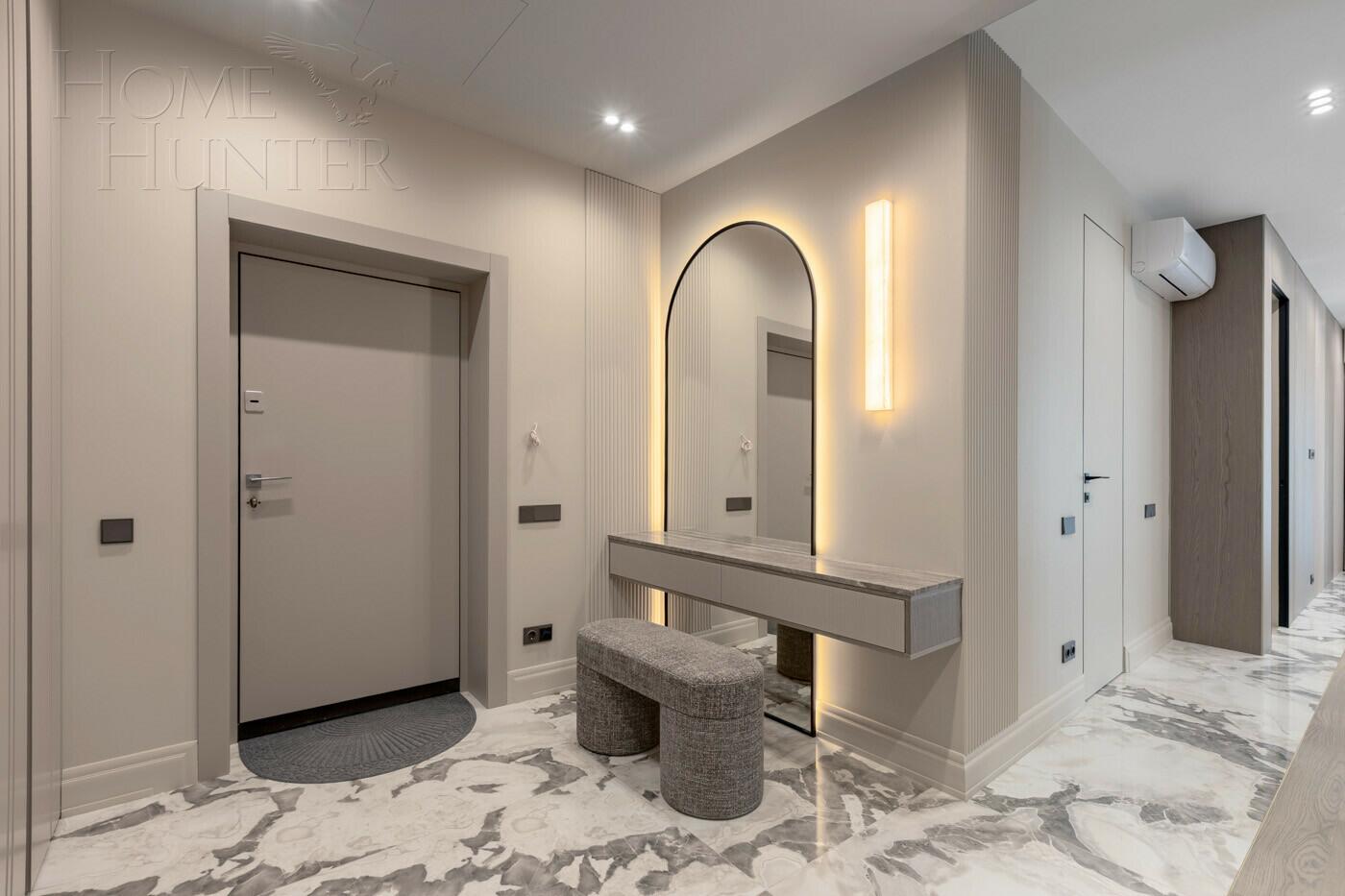 4-КОМН. КВАРТИРА С ОТДЕЛКОЙ 147.5 М² НА 25 ЭТАЖЕ