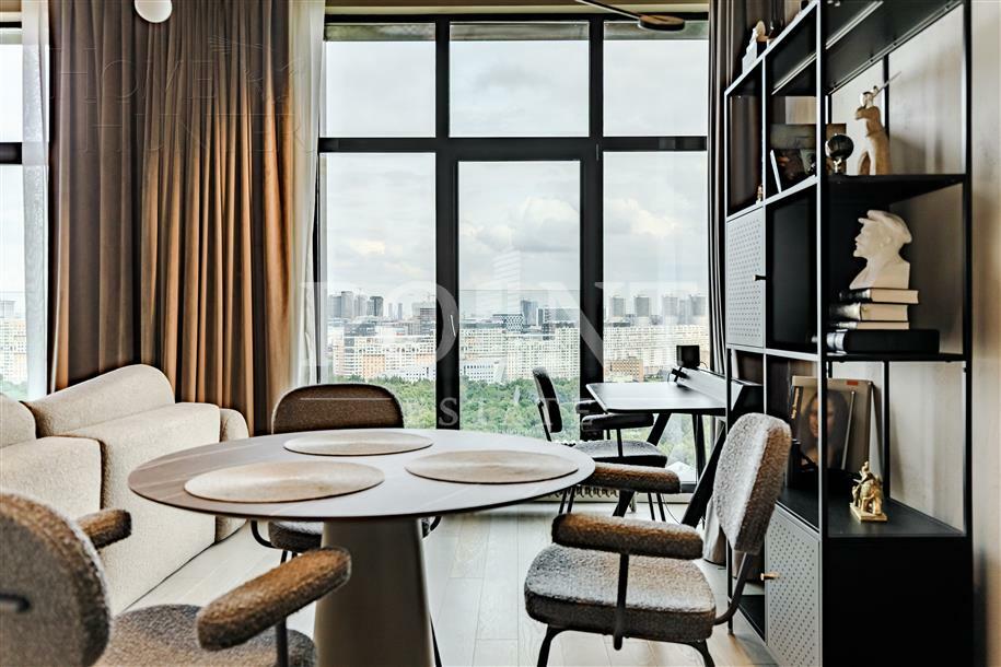 2-КОМН. АПАРТАМЕНТЫ С ОТДЕЛКОЙ 60 М² НА 21 ЭТАЖЕ