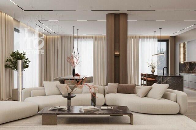 2-этажный коттедж 1 250 м² без отделки