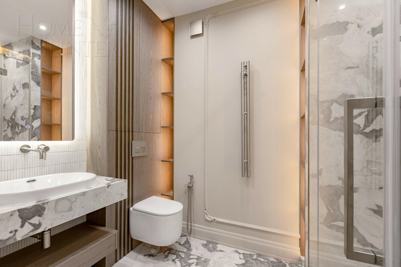4-КОМН. КВАРТИРА С ОТДЕЛКОЙ 147.5 М² НА 25 ЭТАЖЕ