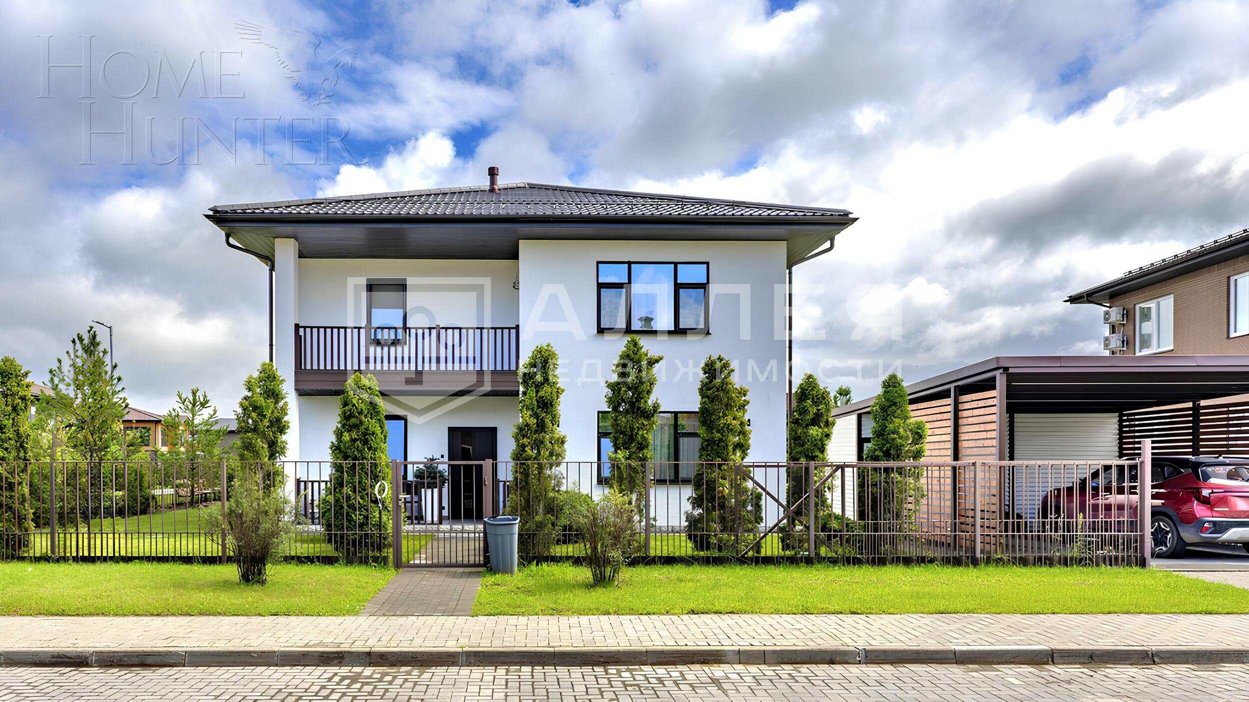 2-этажный коттедж 215 м² с отделкой
