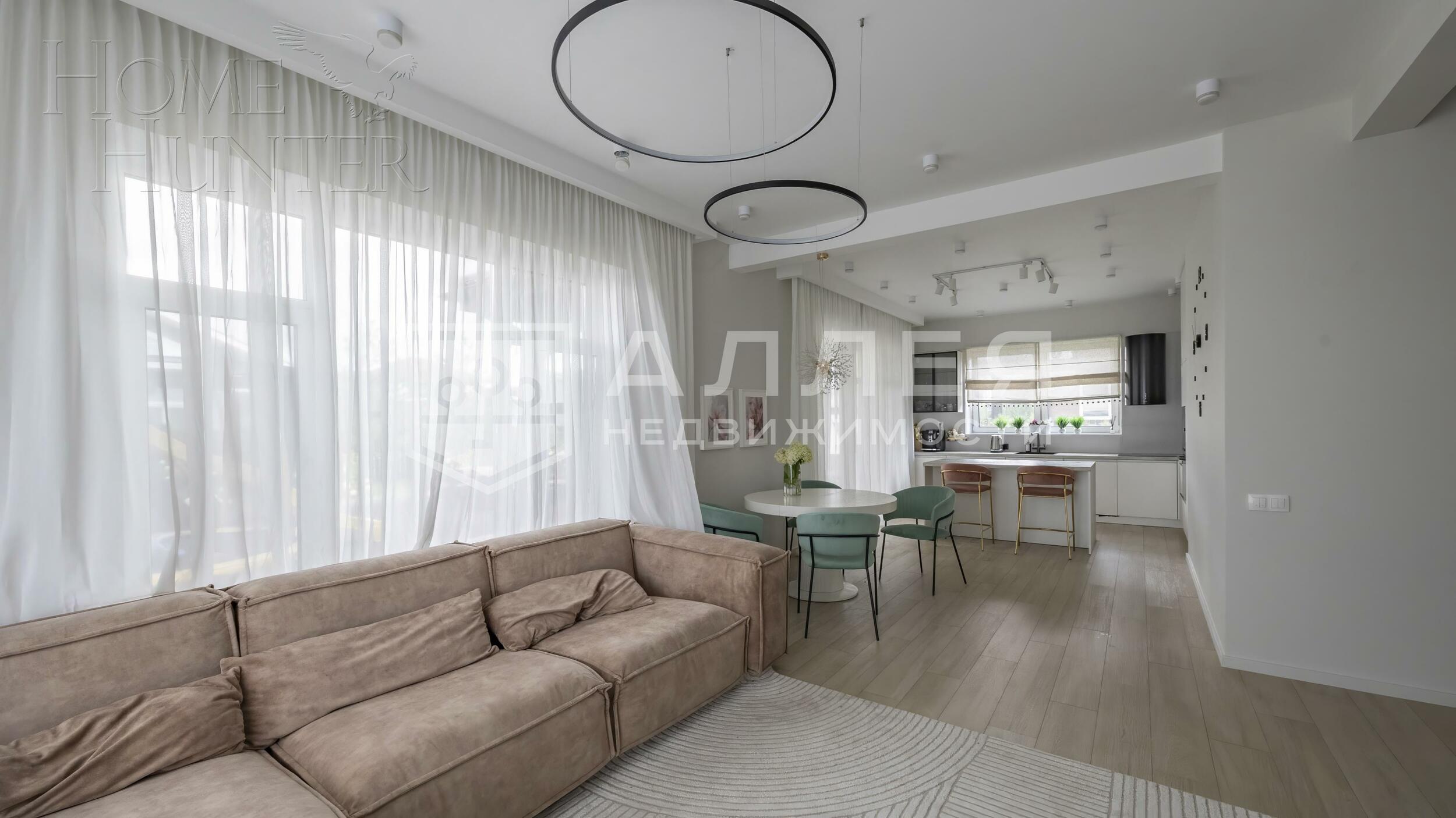 2-этажный коттедж 215 м² с отделкой