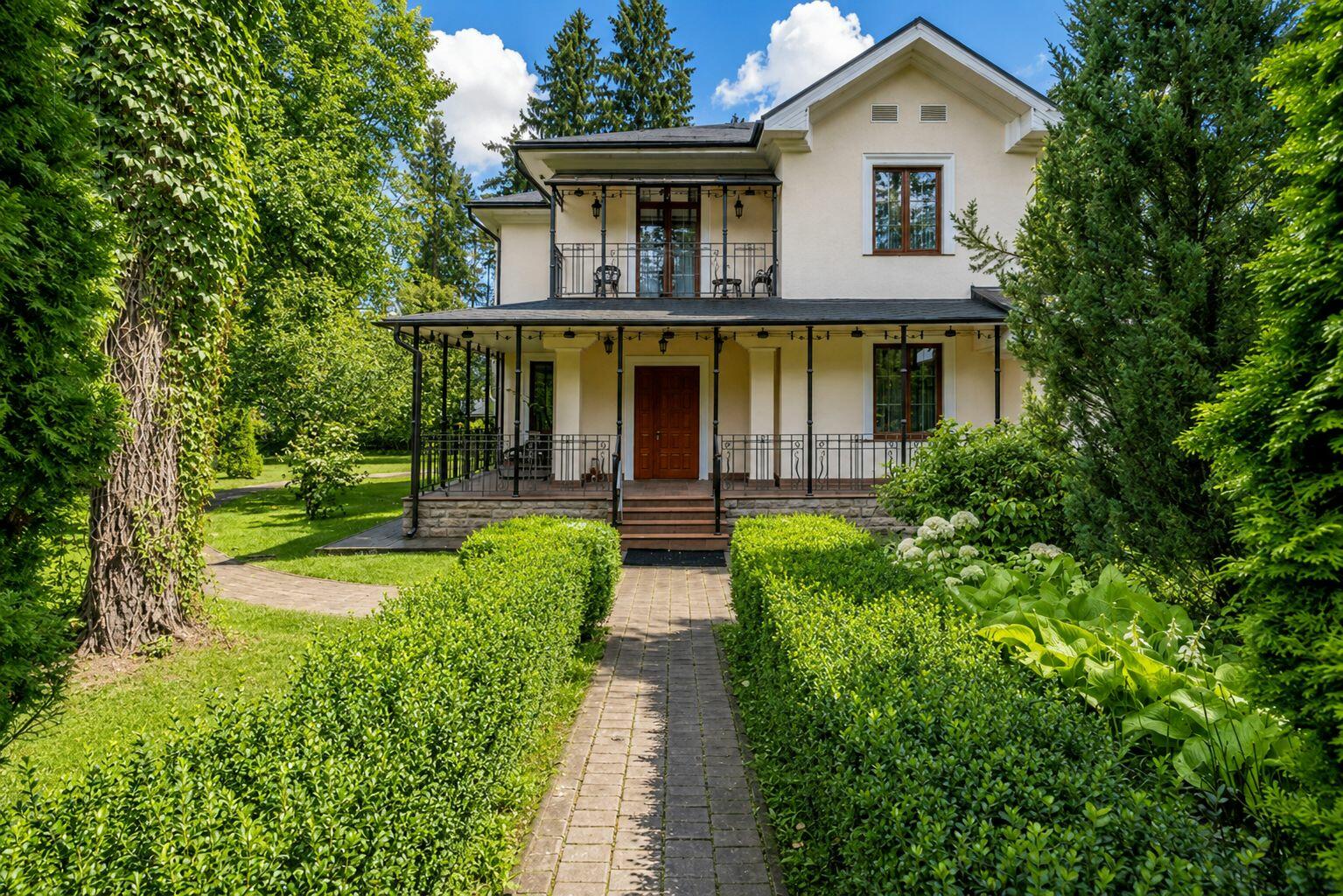 2-этажный коттедж 607 м² с отделкой