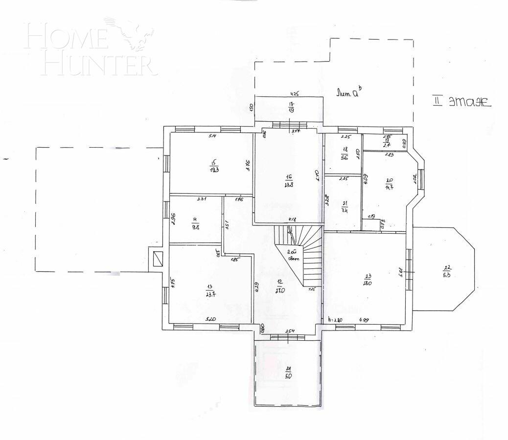 2-этажный коттедж 822 м² с отделкой