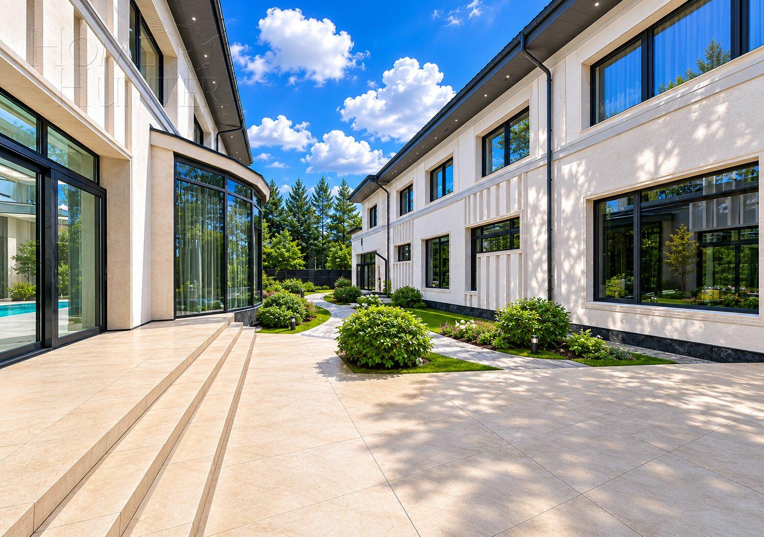 2-этажный коттедж 2 430 м² с отделкой
