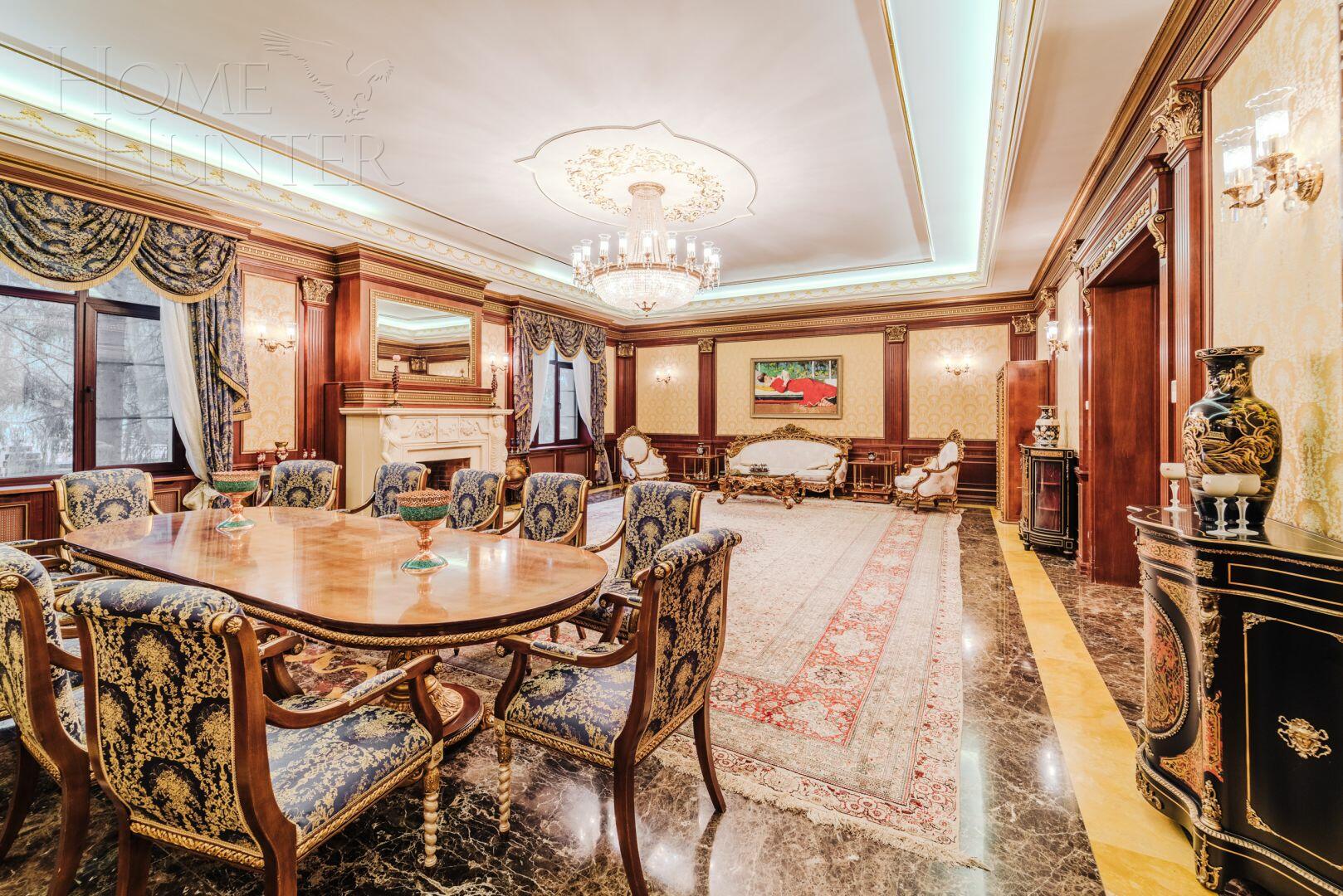 2-этажный коттедж 1 200 м² с отделкой