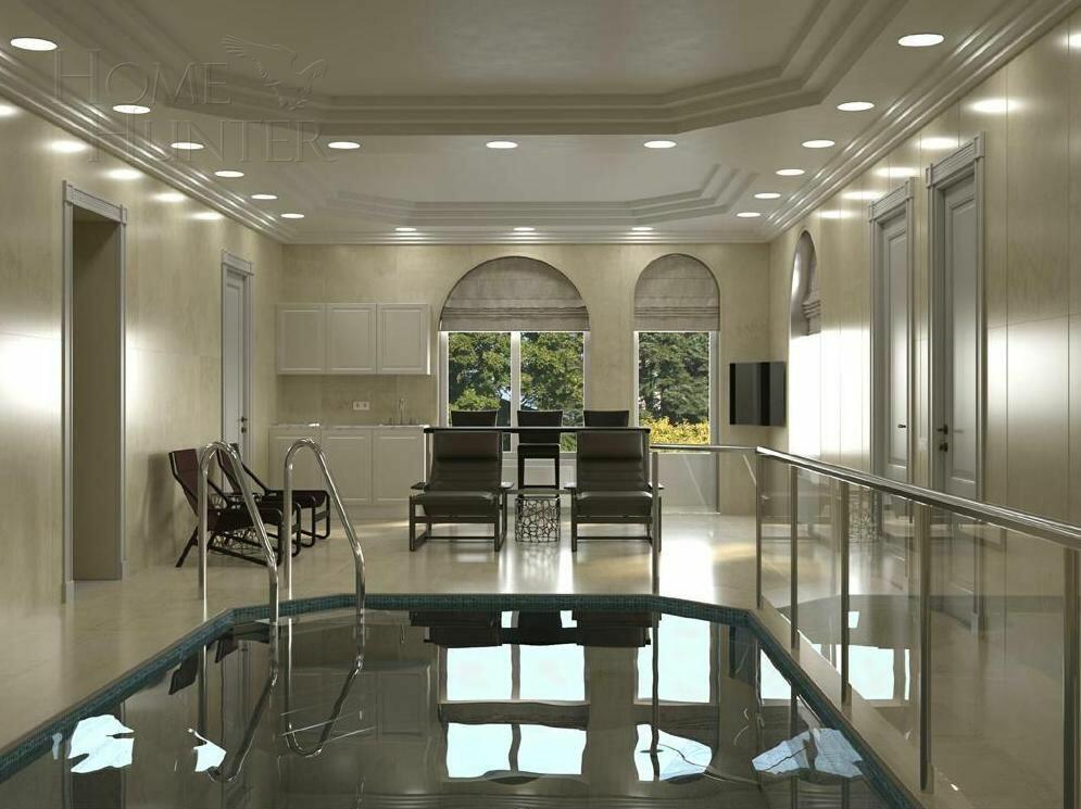 2-этажный коттедж 560 м² без отделки