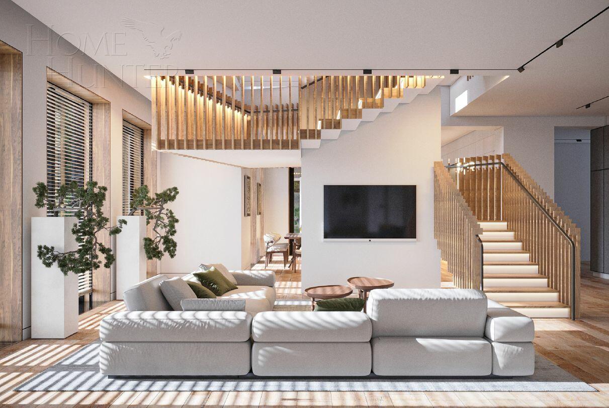 3-этажный коттедж 1 200 м² без отделки
