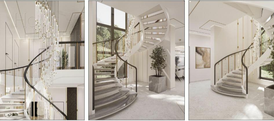 2-этажный коттедж 370 м² без отделки