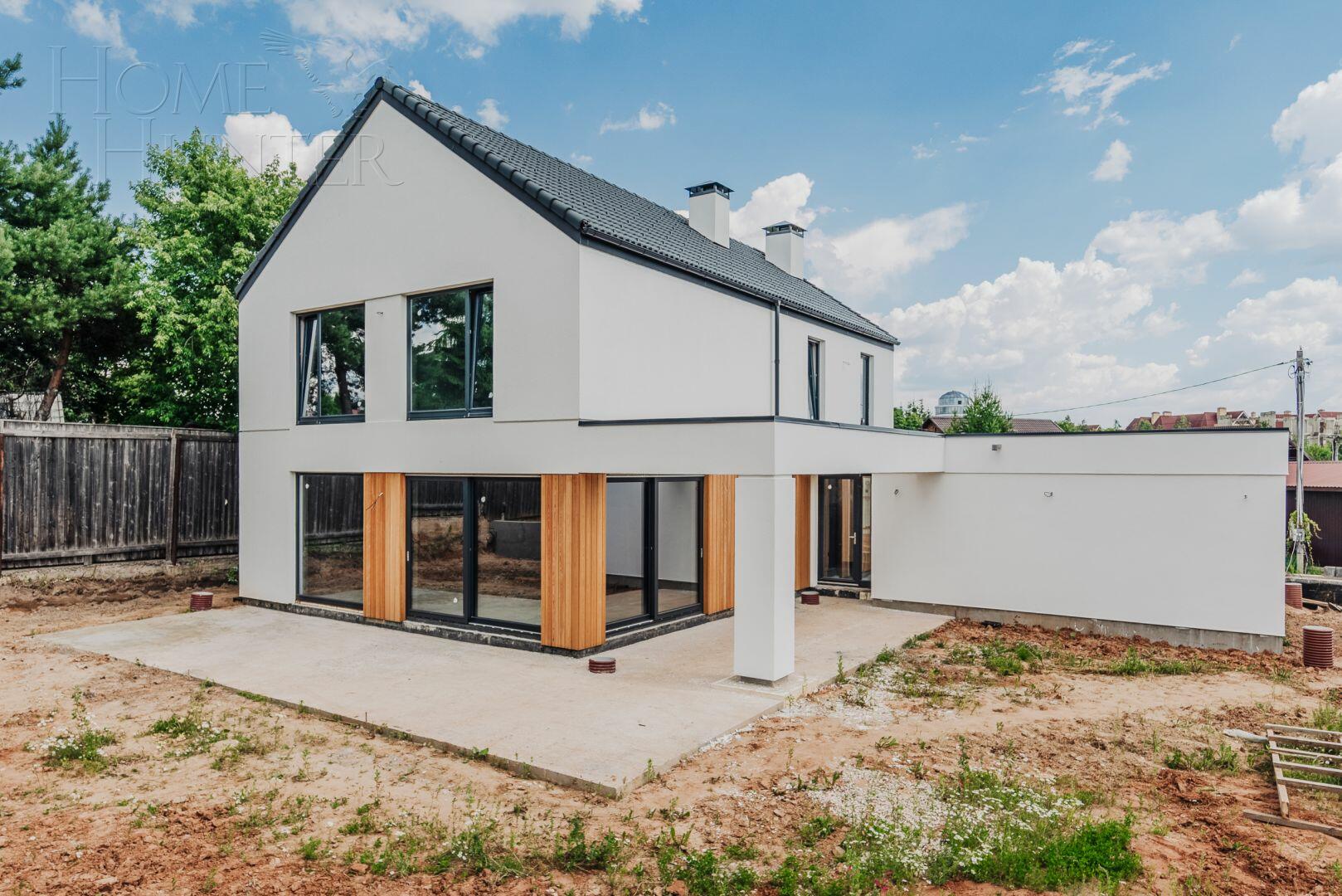 2-этажный коттедж 350 м² без отделки