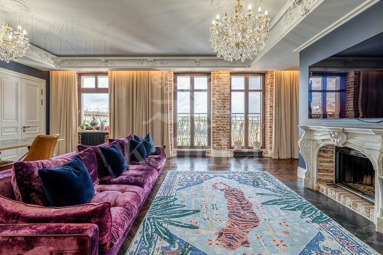 4-КОМН. АПАРТАМЕНТЫ С ОТДЕЛКОЙ 170.7 М² НА 9 ЭТАЖЕ
