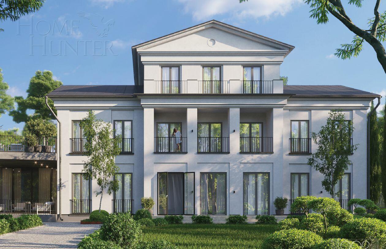3-этажный коттедж 1 200 м² без отделки