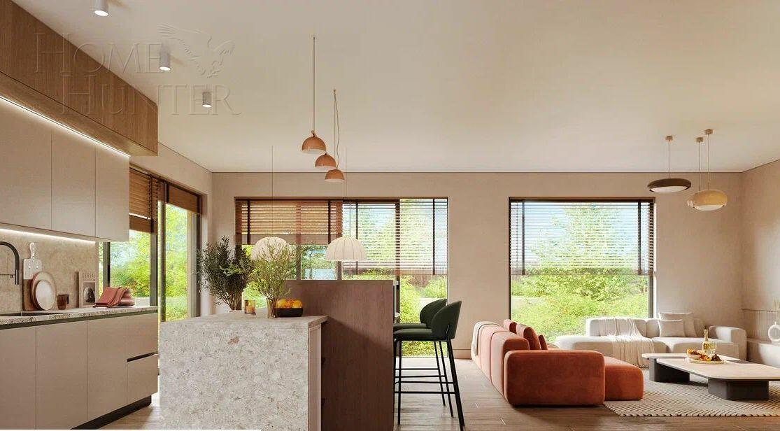 2-этажный коттедж 350 м² без отделки